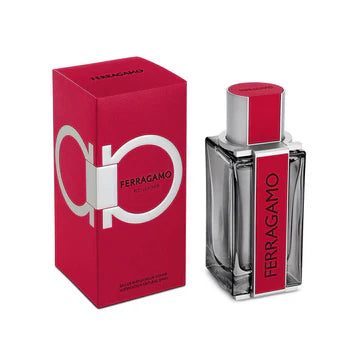 SALVATORE FERRAGAMO Red Leather 100 Ml edps (H)