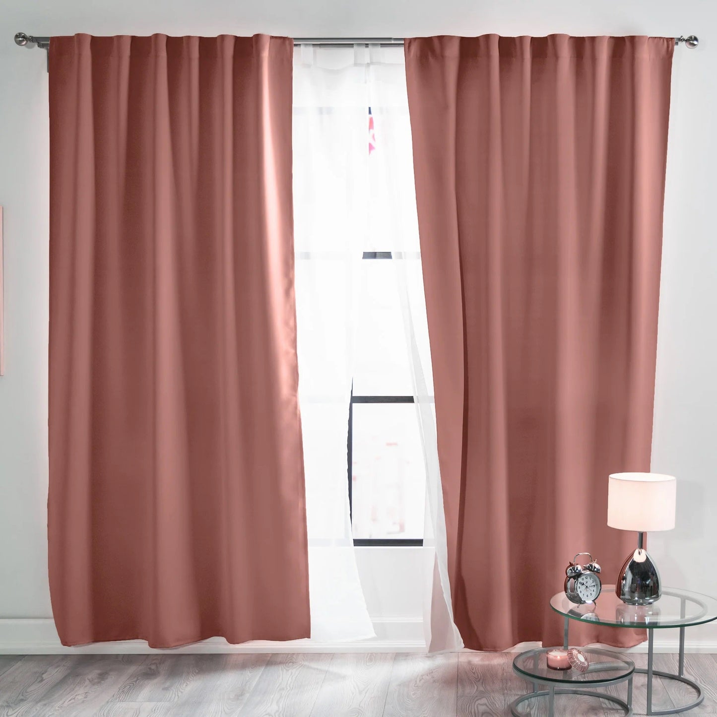 Cortinas Blackout Catania Deep Rose