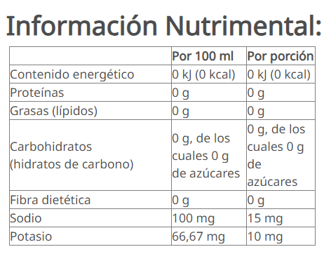 Herbal Aloe Concentrado sabor natural 473 ml (473 g)