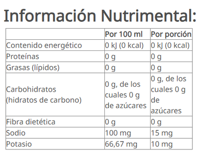 Herbal Aloe Concentrado sabor natural 473 ml (473 g)