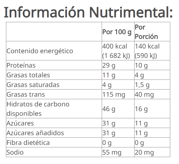 Barra con Proteína Deluxe sabor vainilla con almendras 490 g (14 barras de 35 g c/u)