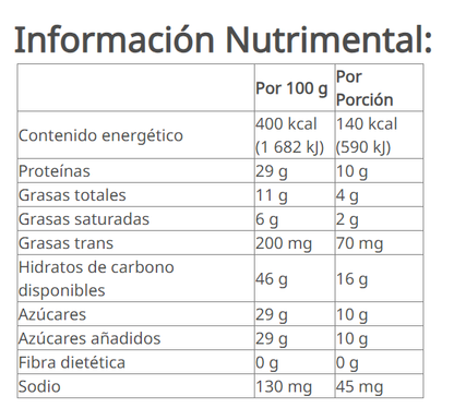 Barra con Proteína Deluxe sabor limón 490 g (14 barras de 35 g c/u)