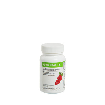 Schizandra Plus Tabletas con Extracto de Schisandra, Vitaminas y Minerales 60 tabletas 29,4 g