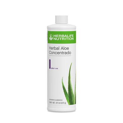 Herbal Aloe Concentrado sabor uva 473 ml (473 g)