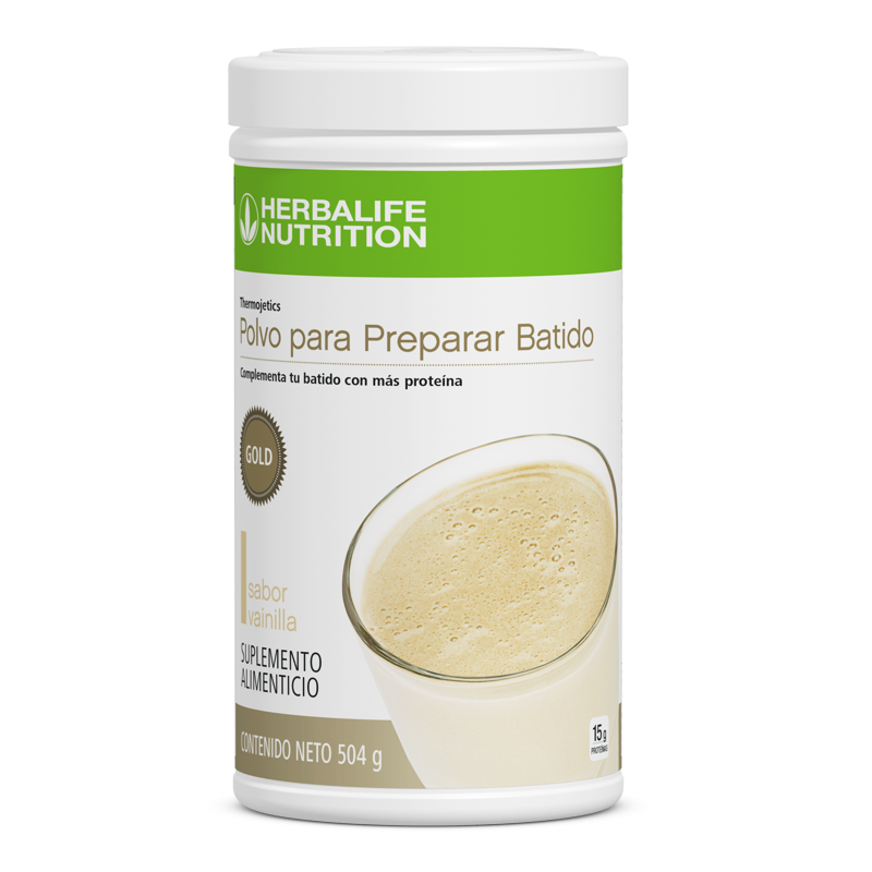 Thermojetics Polvo para Preparar Batido Gold sabor vainilla 504g