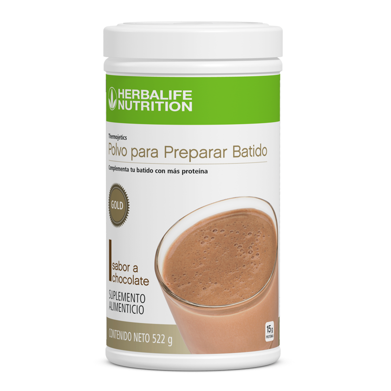 Thermojetics Polvo para Preparar Batido Gold sabor a chocolate 522 g