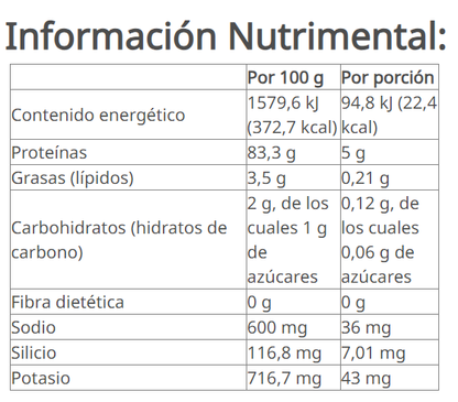 Personalized Protein Powder Polvo para Suplementar Proteína sabor frutos rojos 240 g