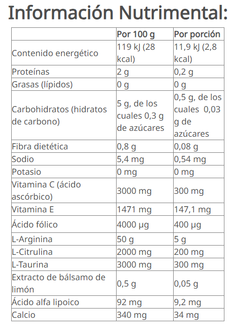 Niteworks® Polvo para Preparar Bebidas sabor naranja-mango 150 g