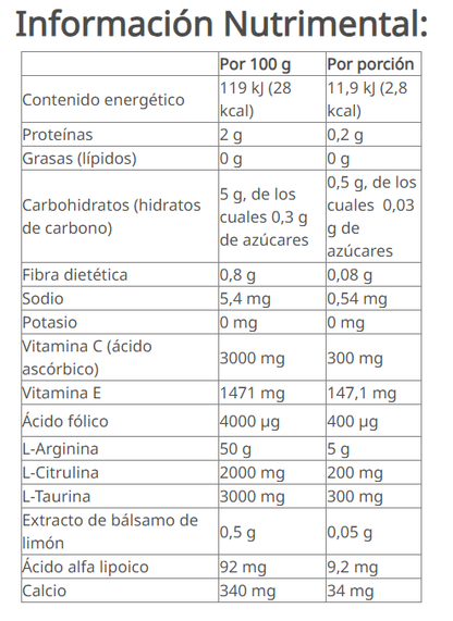 Niteworks® Polvo para Preparar Bebidas sabor naranja-mango 150 g